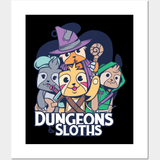 Fontaine Exclusives Dungeons & Sloths #135 Posters and Art